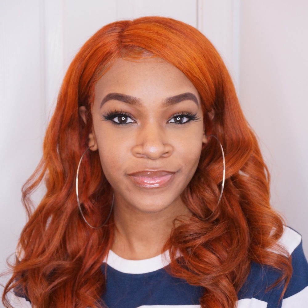 Ginger Spice Italian Yaki Lace Front Wig